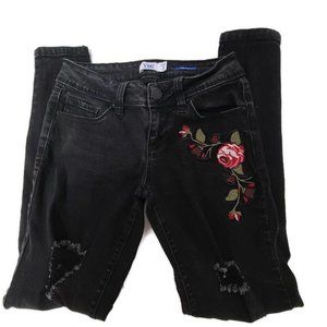 YMI Love Low Rise Distressed Skinny Jean